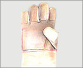 Chrome Leather Reversable Hand Gloves