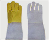 Para Aramid (Kevlar) Hand Gloves with leather