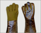 Safe Aluminized Para Aramid Hand Gloves 
